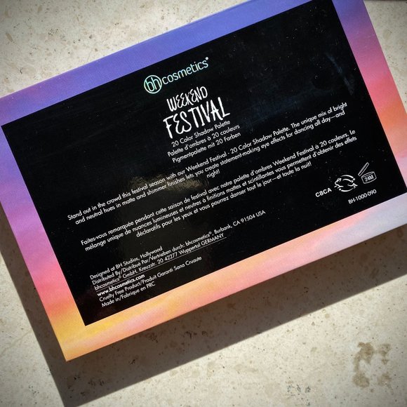 🧡Mix-N-Match 3/$25🧡 BH Cosmetics Festival Eyeshadow Palette - Picture 4 of 9